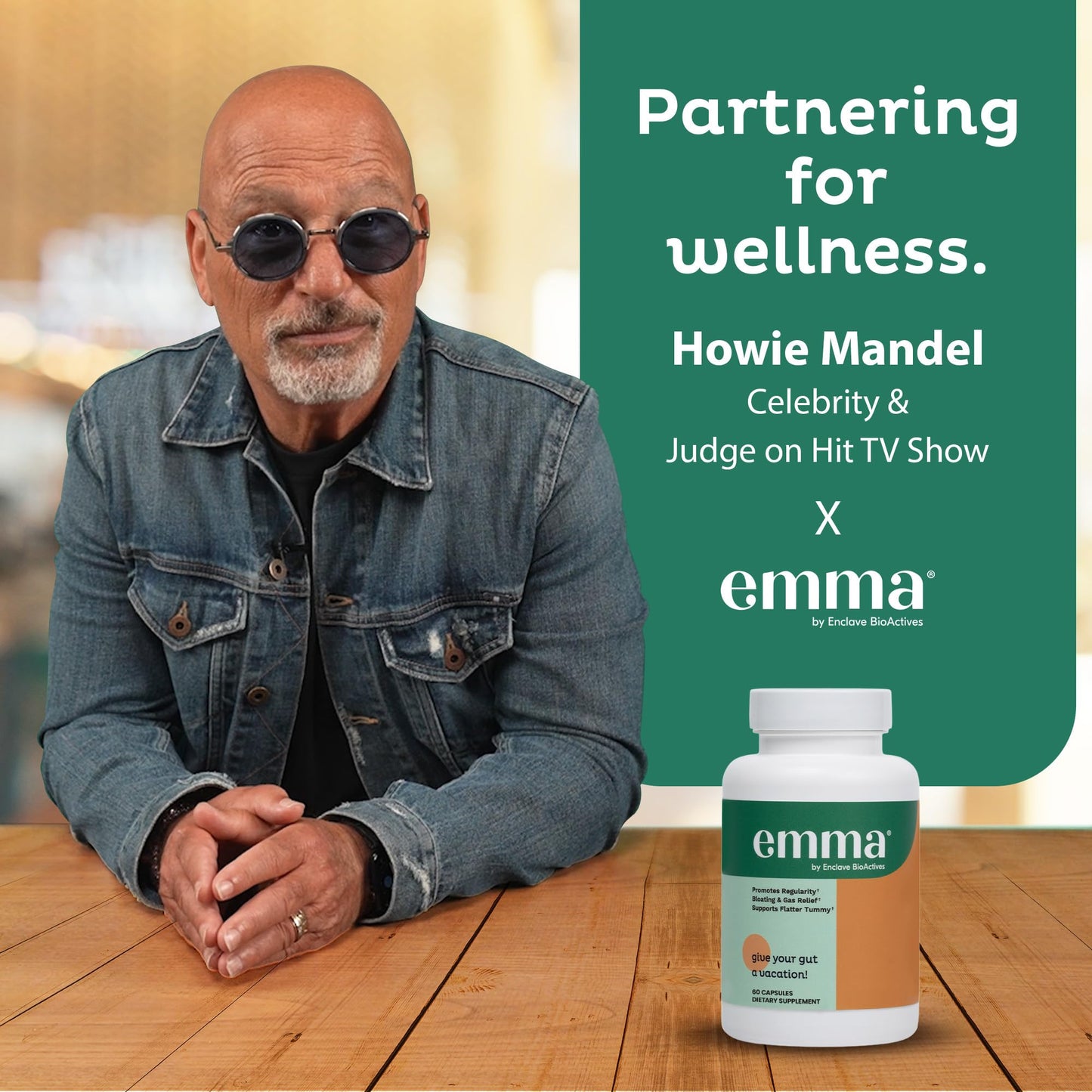 Emma Gut Health Capsules – Gas, Bloating & Digestion Support (60 Ct)