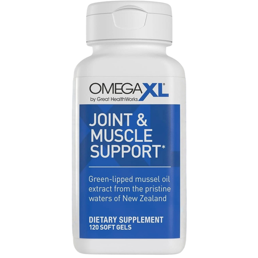 OmegaXL Joint Support Supplement - Natural Muscle 120 Count (Pack of 1)