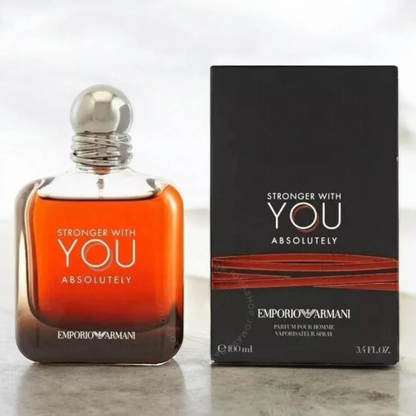 Emporio Armani Stronger With You Absolutely Parfum 100ml/3.4 Oz Perfume Men NIB