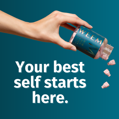 WEEM- Hair, Skin & Nails Gummies, Gluten Free, Vegan, Cruelty-free 60 ct.