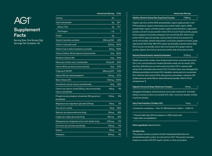 AG1 Daily Greens Powder – Vitamins, Minerals & Probiotics