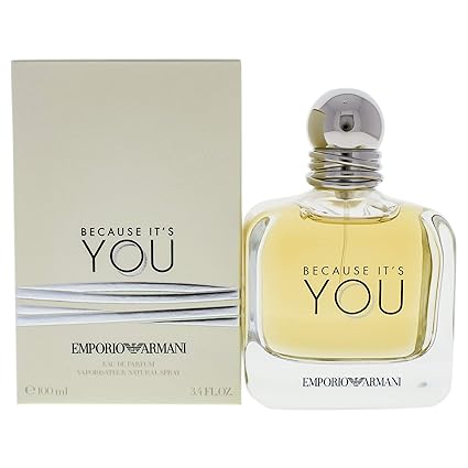 Emporio Armani Because It's You Eau De Parfum 3.4 Ounce / 100 ml