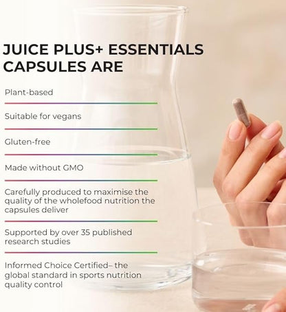 JuicePlus+ Fruit & Vegetable Blend Capsules – 120 Servings Whole Food Nutrition