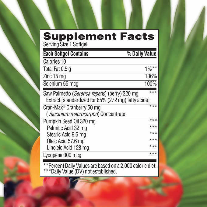 Trunature Prostate Health Complex, 250 Softgels