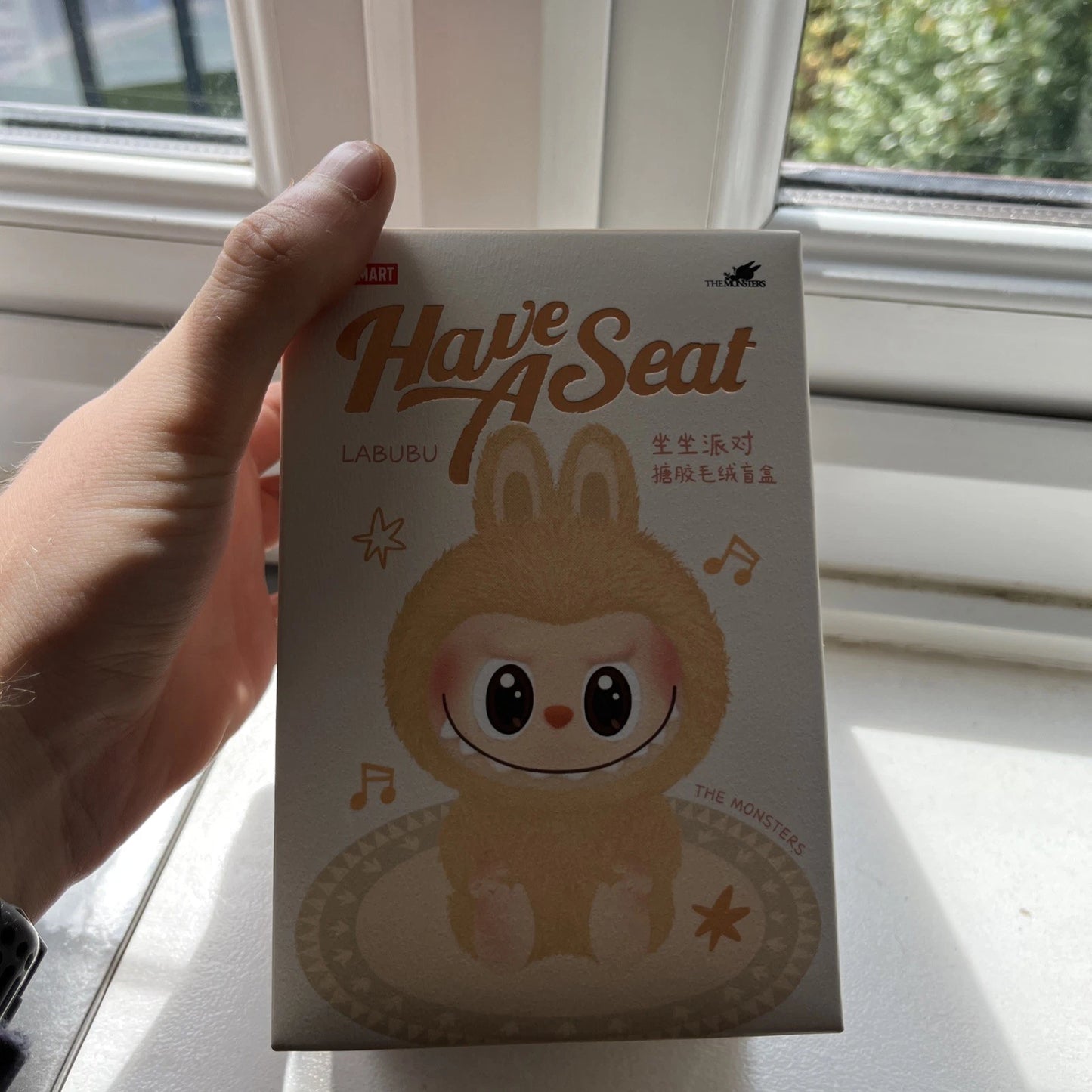 AUTHENTIC POP MART THE MONSTERS LABUBU V2 Have A Seat Blind Box - SEALED