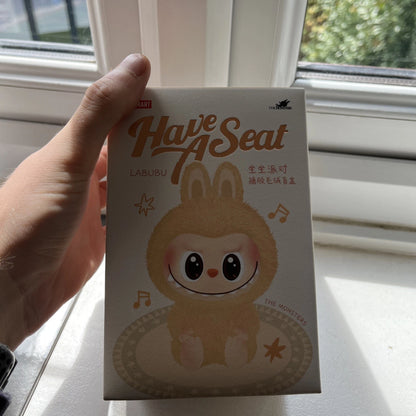 AUTHENTIC POP MART THE MONSTERS LABUBU V2 Have A Seat Blind Box - SEALED