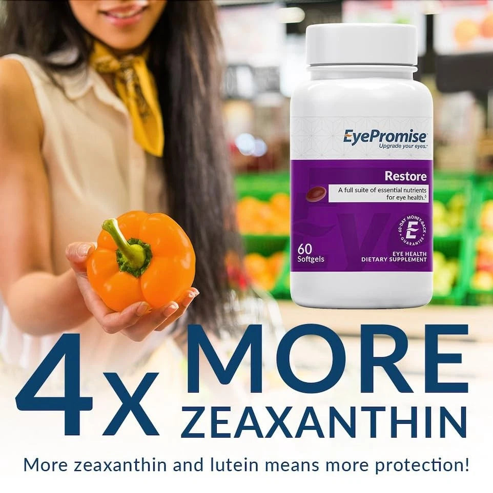 EyePromise Restore Supplement Complete Macular Health Formula - 60 Softgels